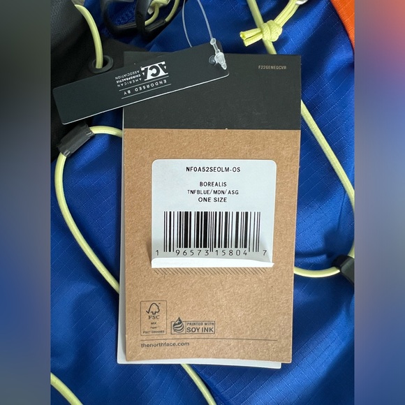 The North Face BOREALIS 28L Backpack In TNFBLUE/ MDN/ ASG ONE SIZE - Picture 3 of 7